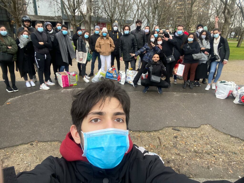 La premiere maraude de l'ESPI Caritatif